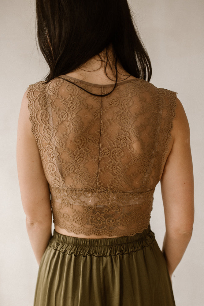 Bralette Camel