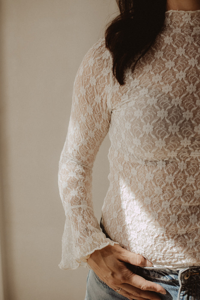 Top Lana Kant Creme
