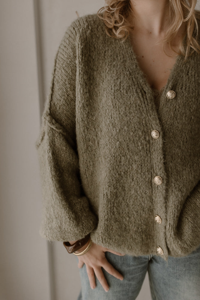 Vest Luna Zacht Groen