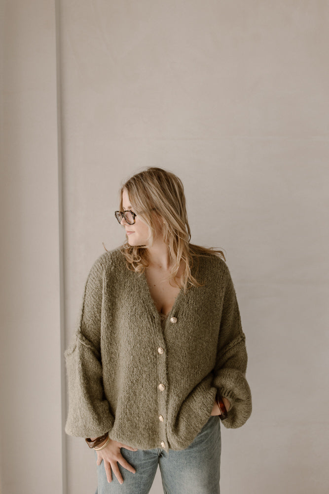 Vest Luna Zacht Groen