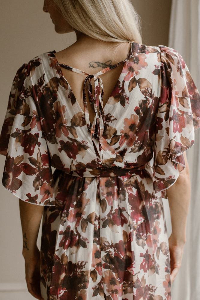 Jurk Saar Bordeaux