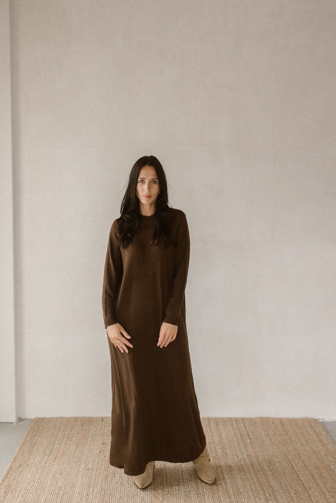 Jurk Jolie bruin