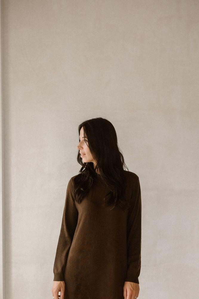 Jurk Jolie bruin