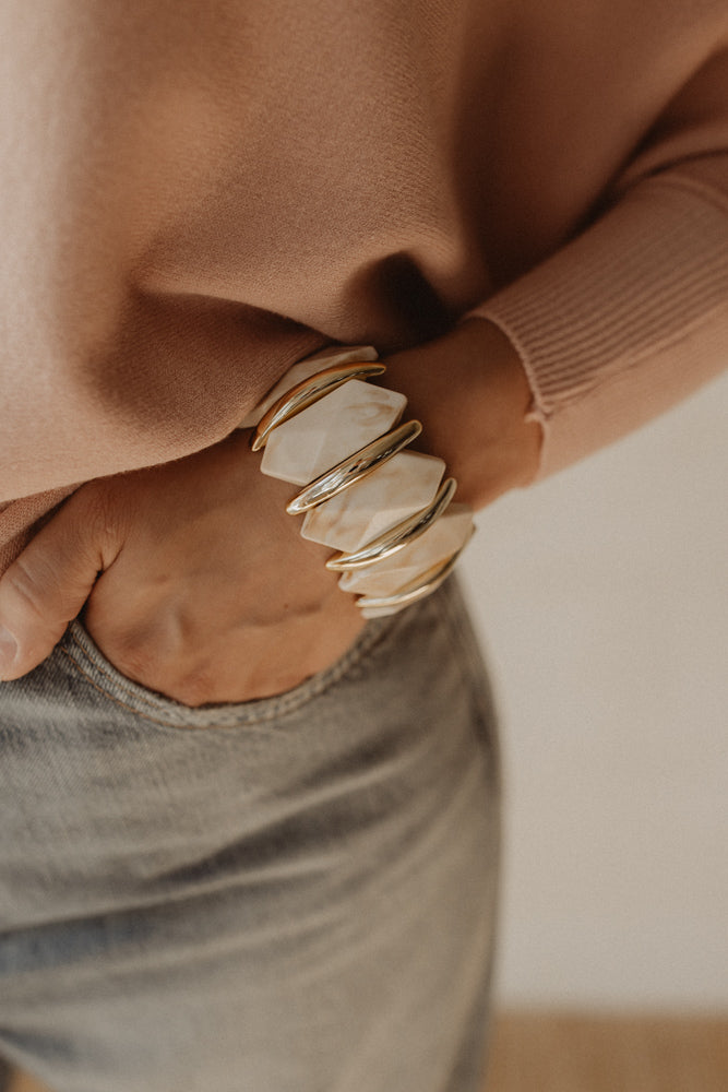 Armband Evi Beige