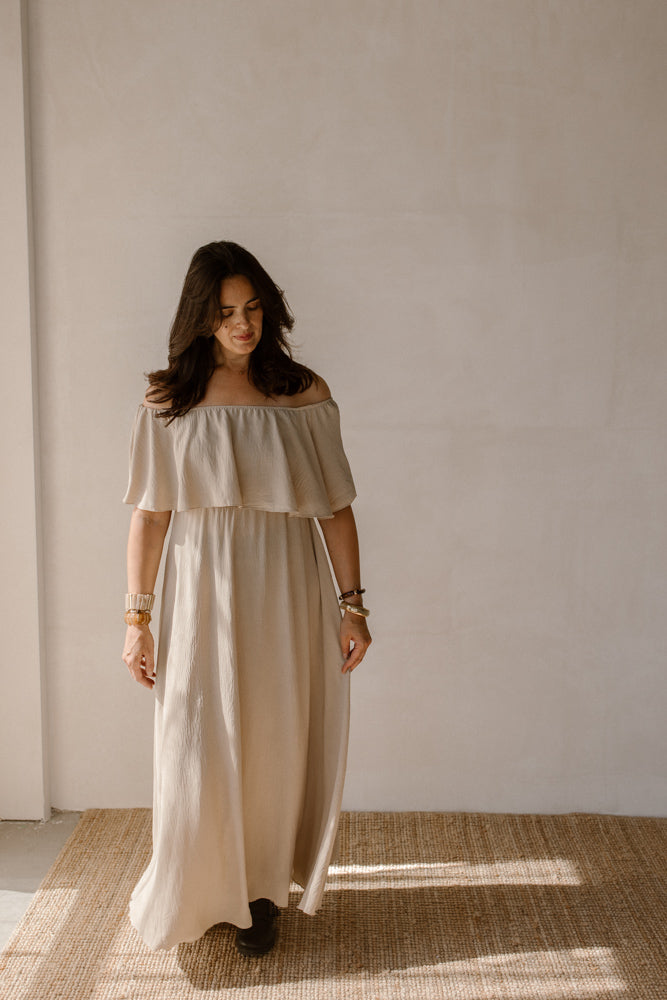Jurk Yara Beige
