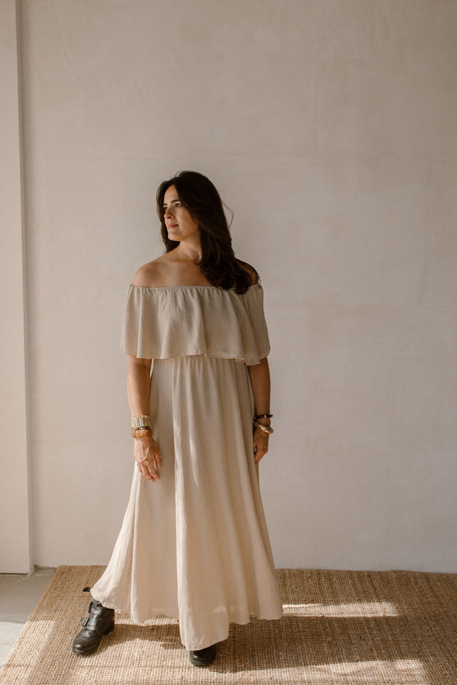 Jurk Yara Beige