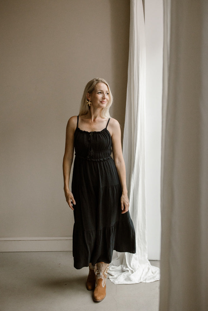 Jurk Fleur Zwart