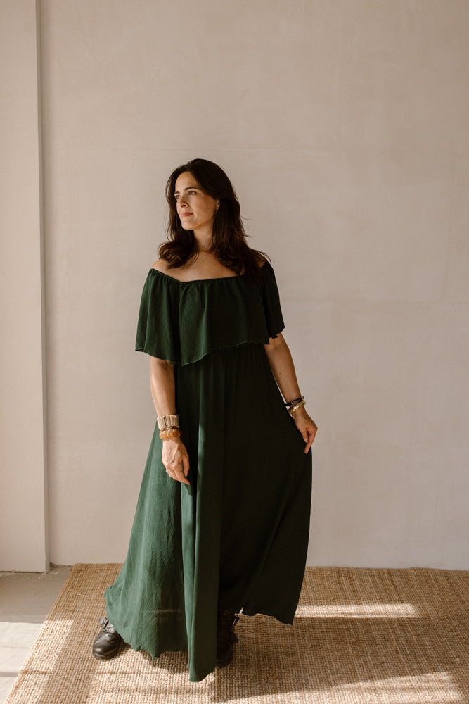Jurk Yara Groen