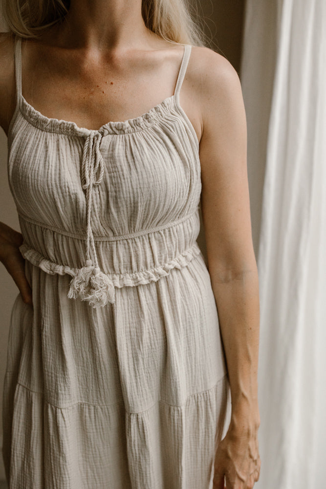 Jurk Fleur Beige