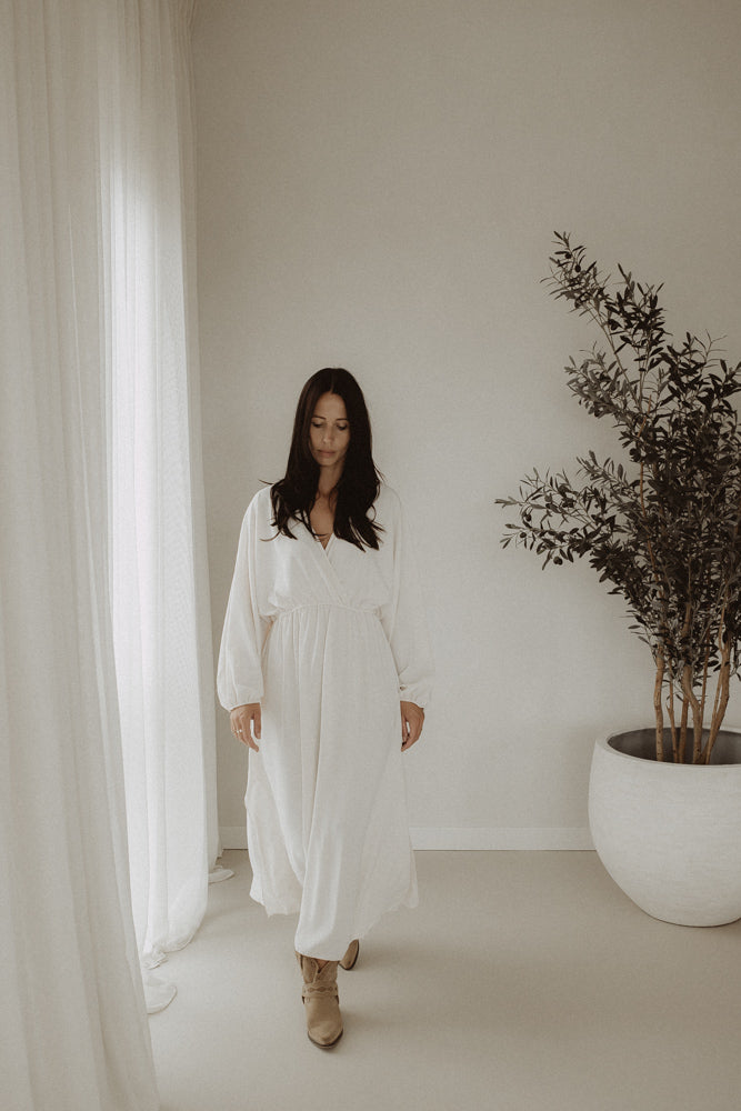 Robe Lola beige délai de livraison environ 2,5 semaines