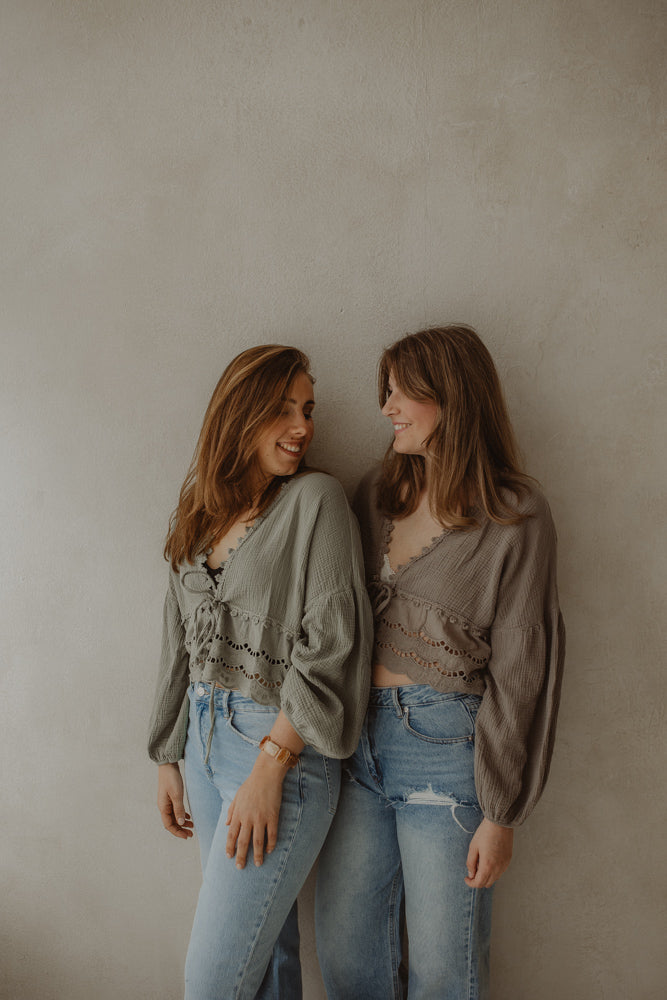 Top Joan Taupe