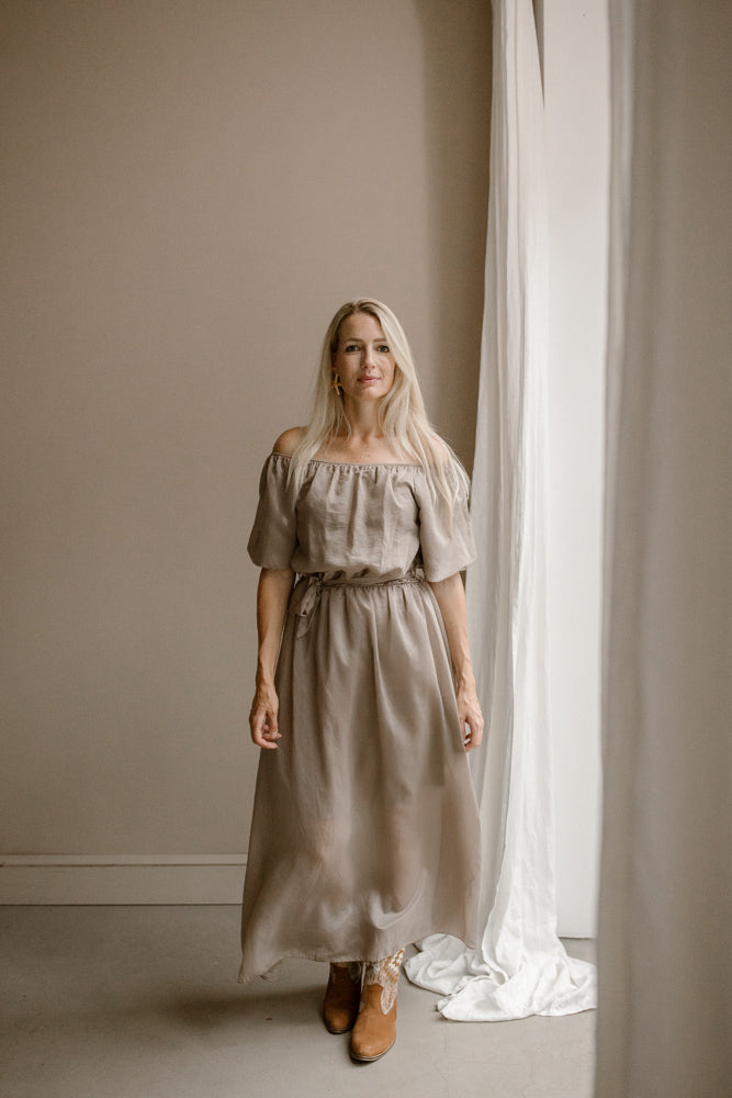 Jurk Elin Taupe