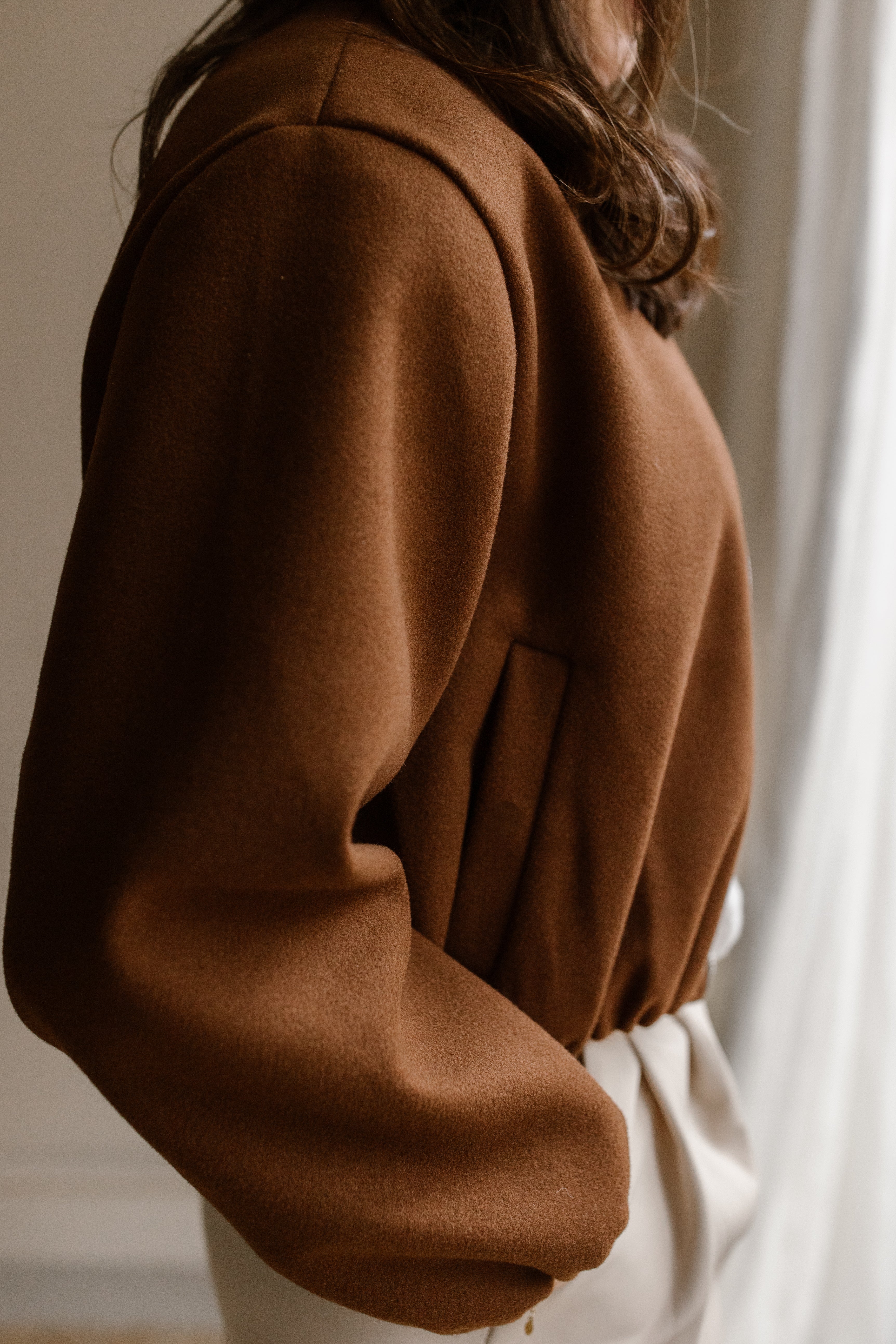 Jacket guus brown