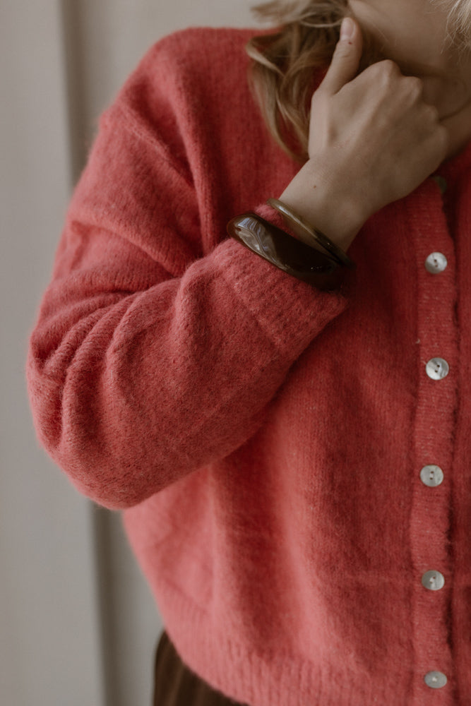 Cardigan Moos Crème