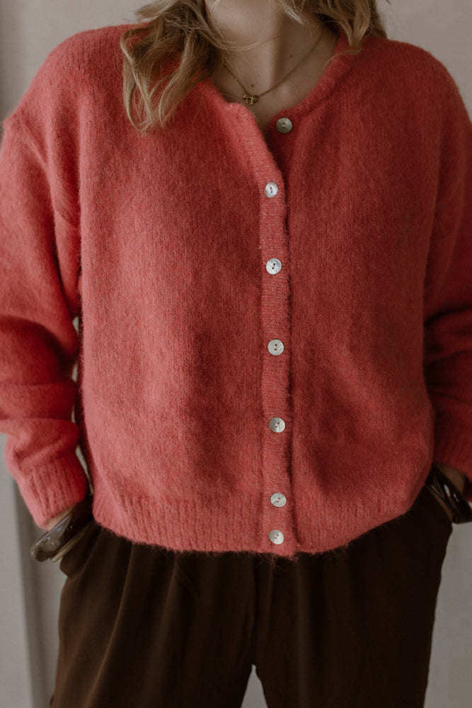 Cardigan Moos Crème