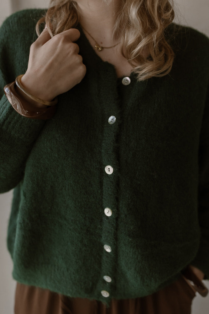 Cardigan Moos Crème