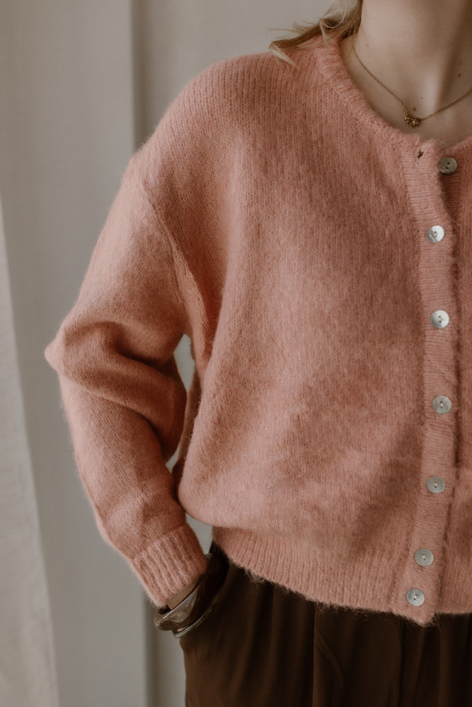 Cardigan Moos Crème