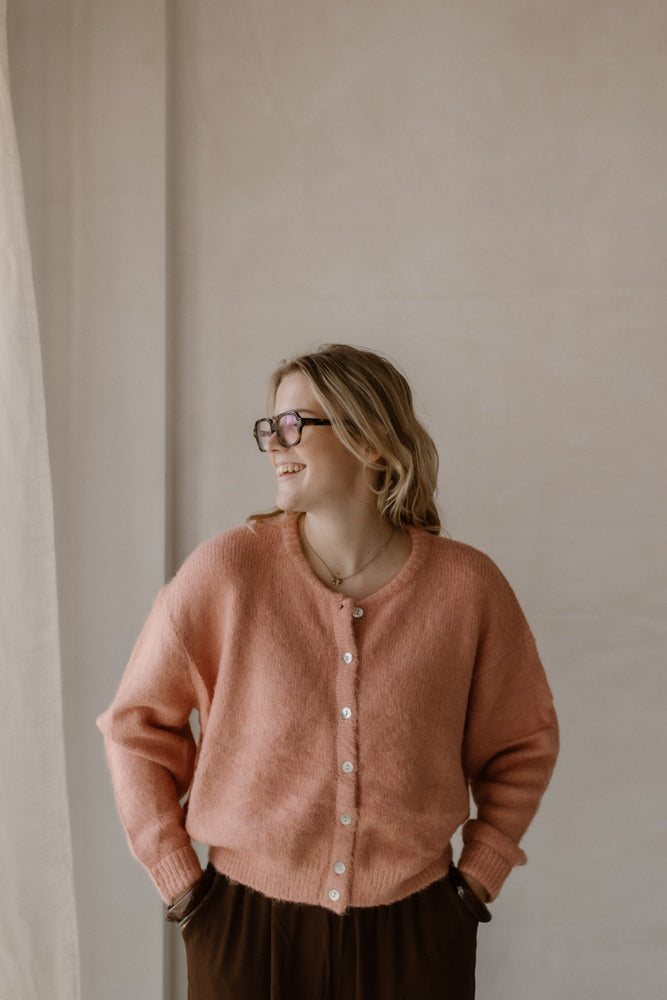 Cardigan Moos Crème