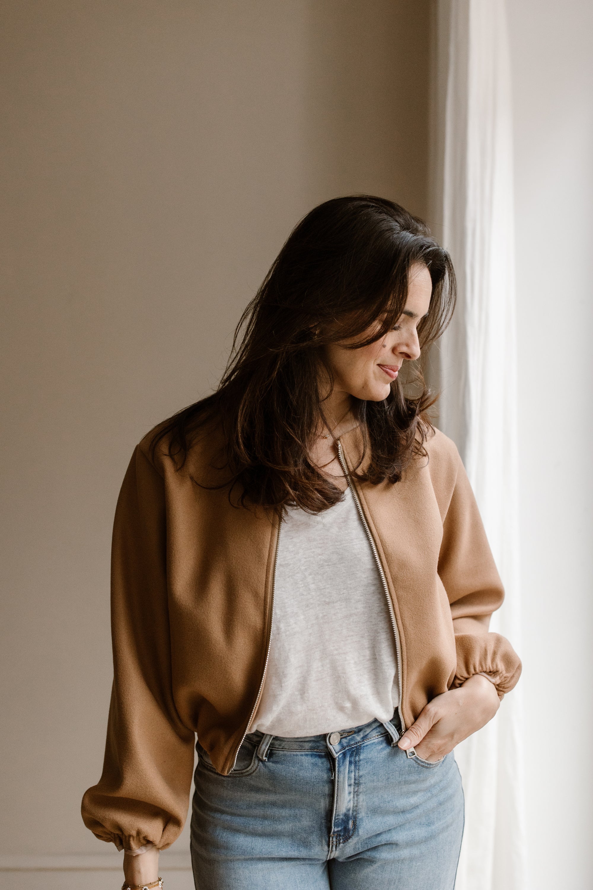 Jacket Guus Camel