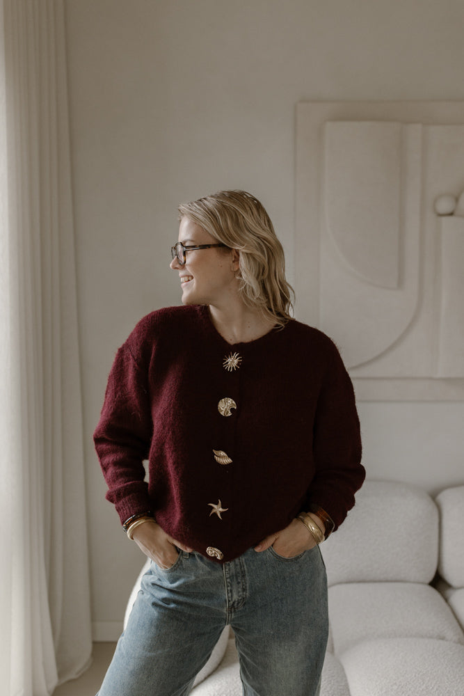 Vest ocean bordeaux