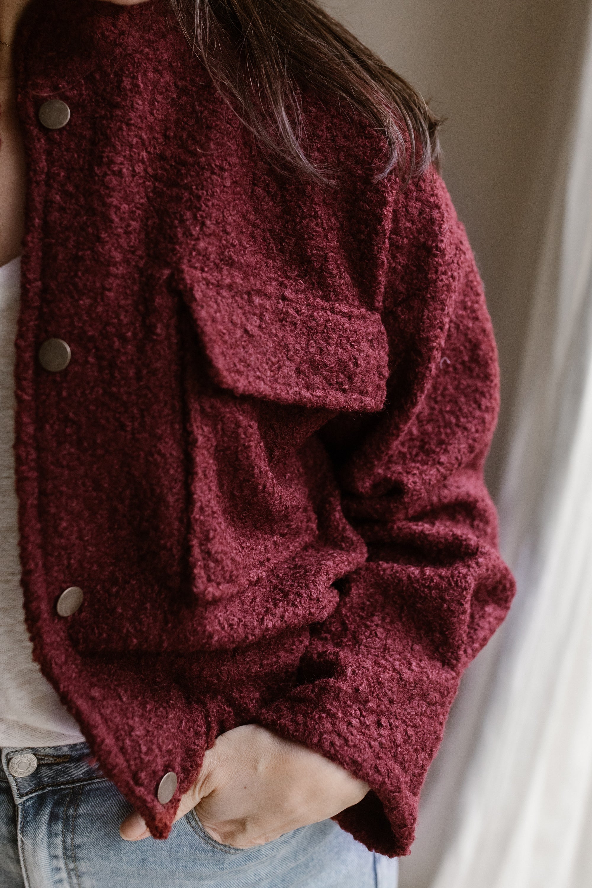 Veste Keet Bordeaux