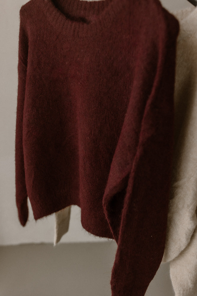 Trui Lily Bordeaux