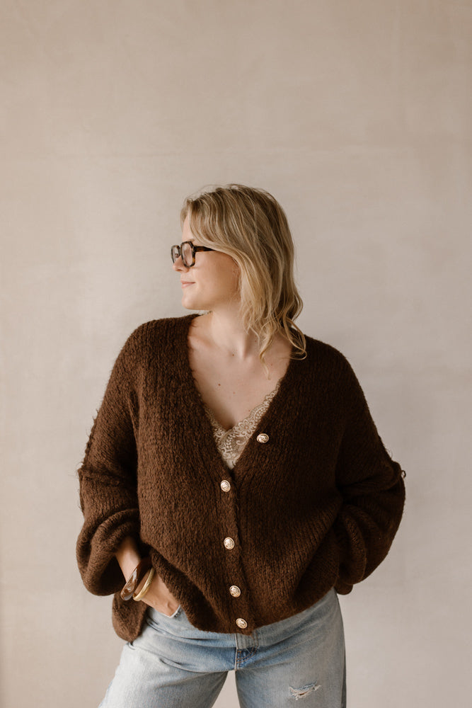Vest Luna Bruin