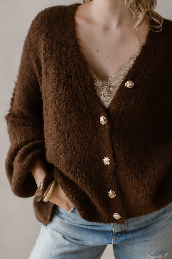 Vest Luna Bruin