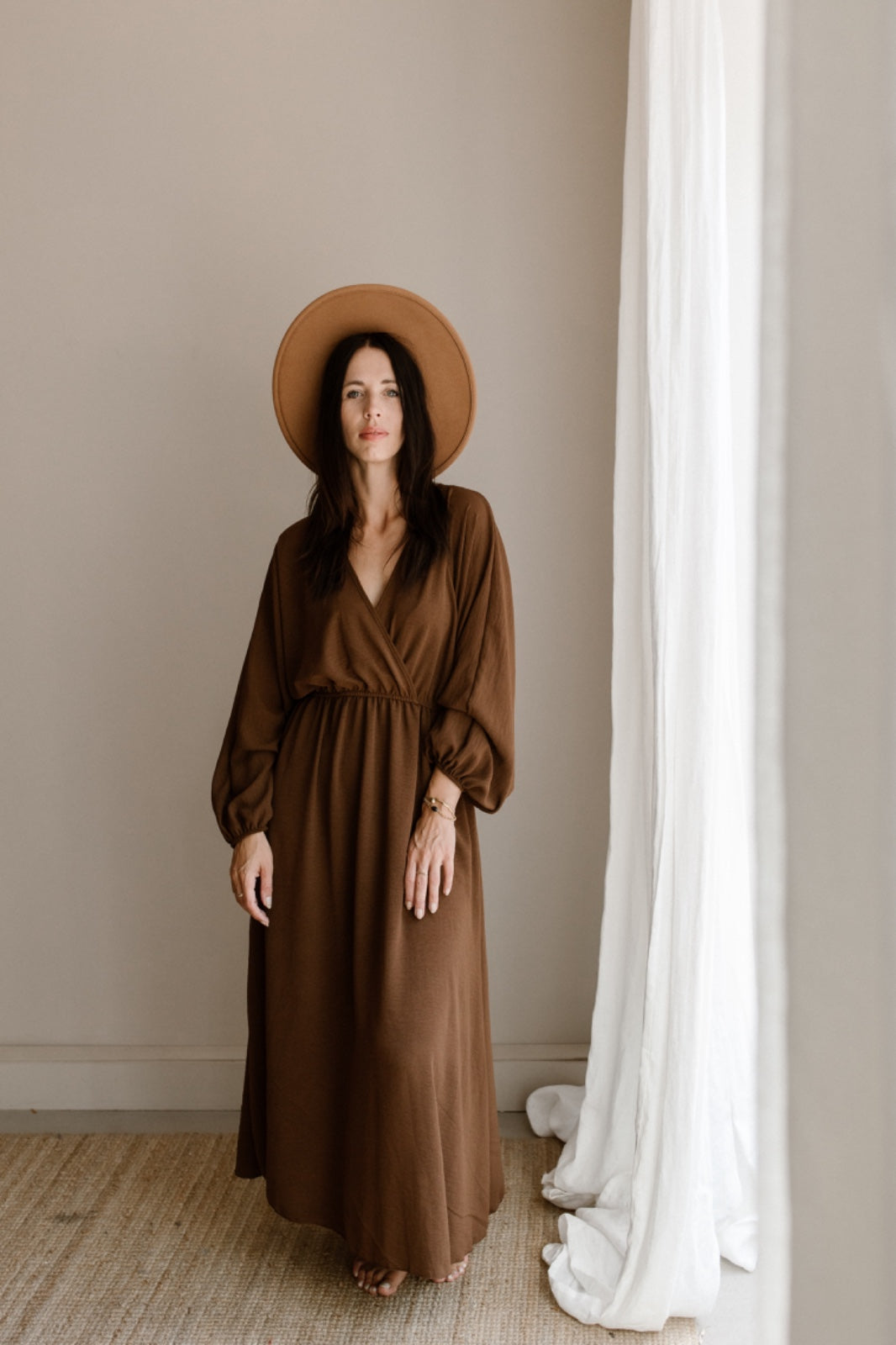 Dress lola dark brown