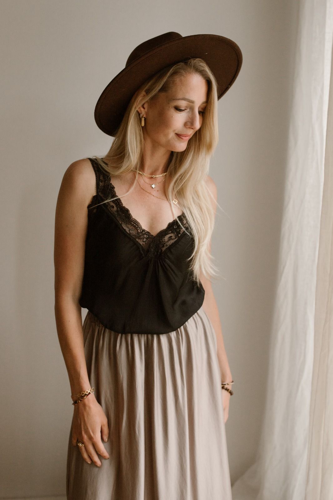 Top lace Black