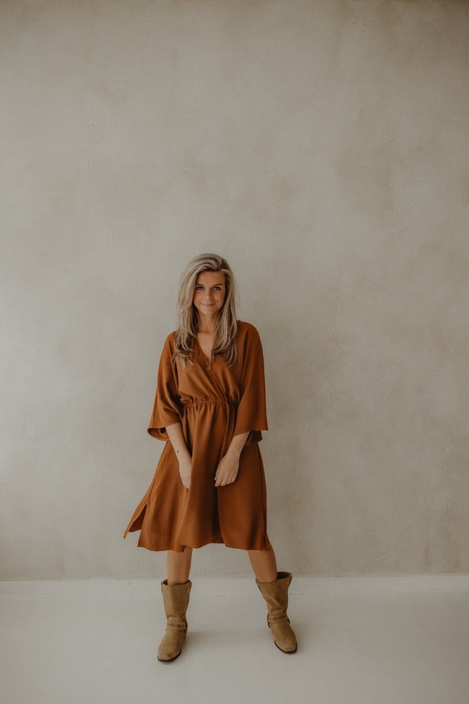 Jurk Jip camel