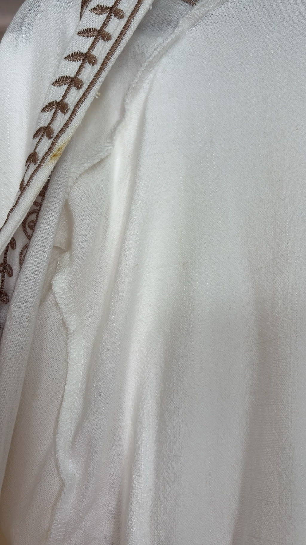 PIÈCE DE STUDIO ⚡Gilet Saar blanc cassé taille L N°2