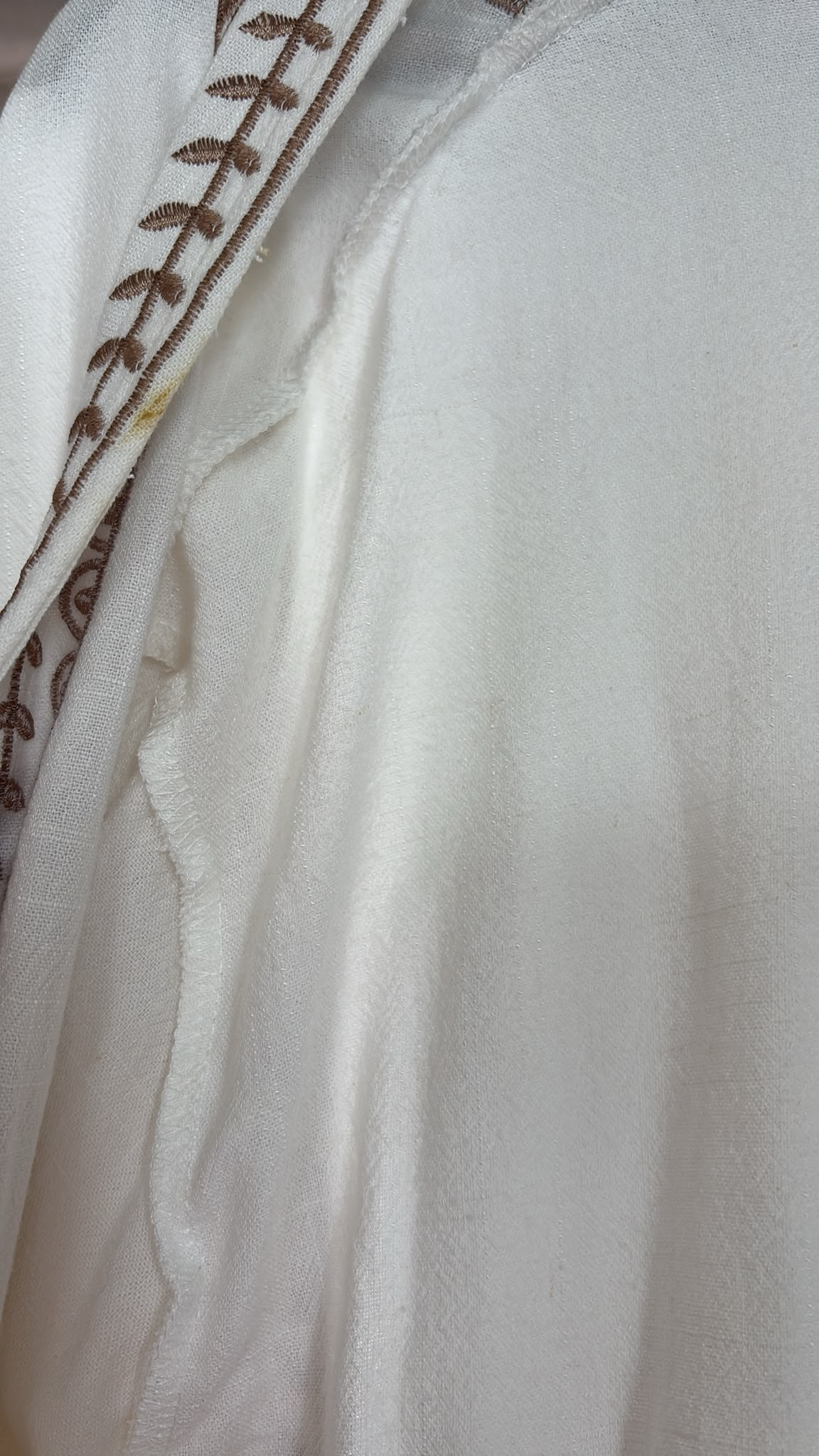 PIÈCE DE STUDIO ⚡Gilet Saar blanc cassé taille L N°2