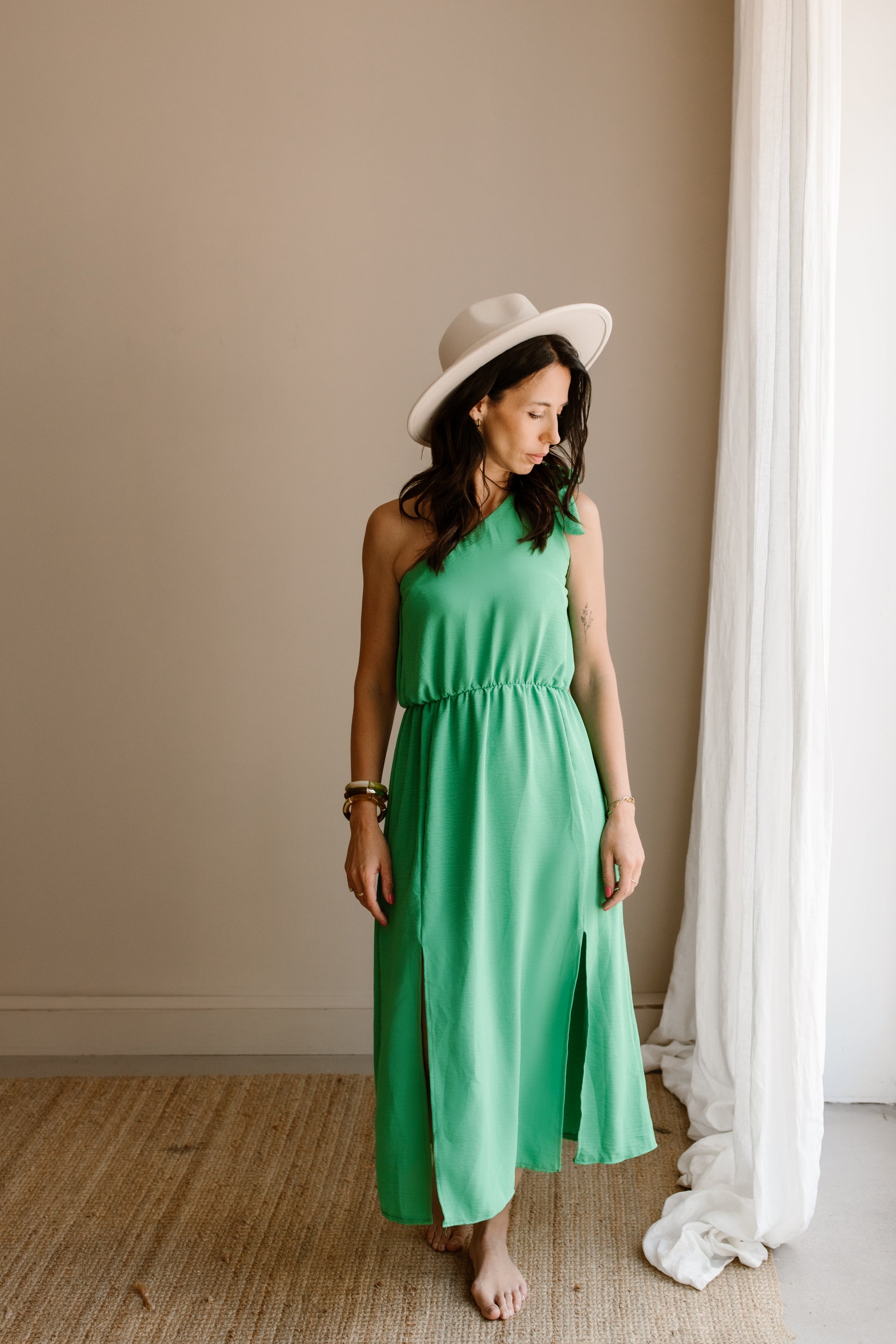 Kleid Lauren Hellgrün