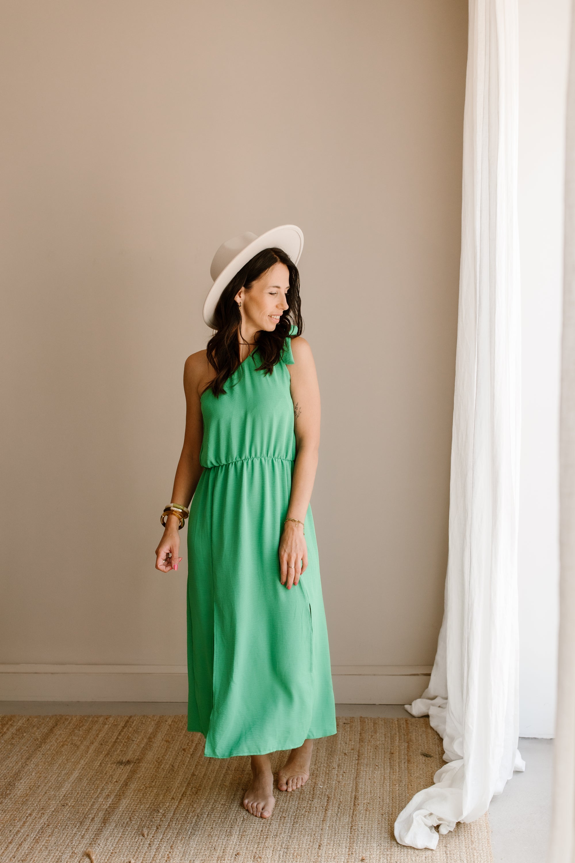 Kleid Lauren Hellgrün