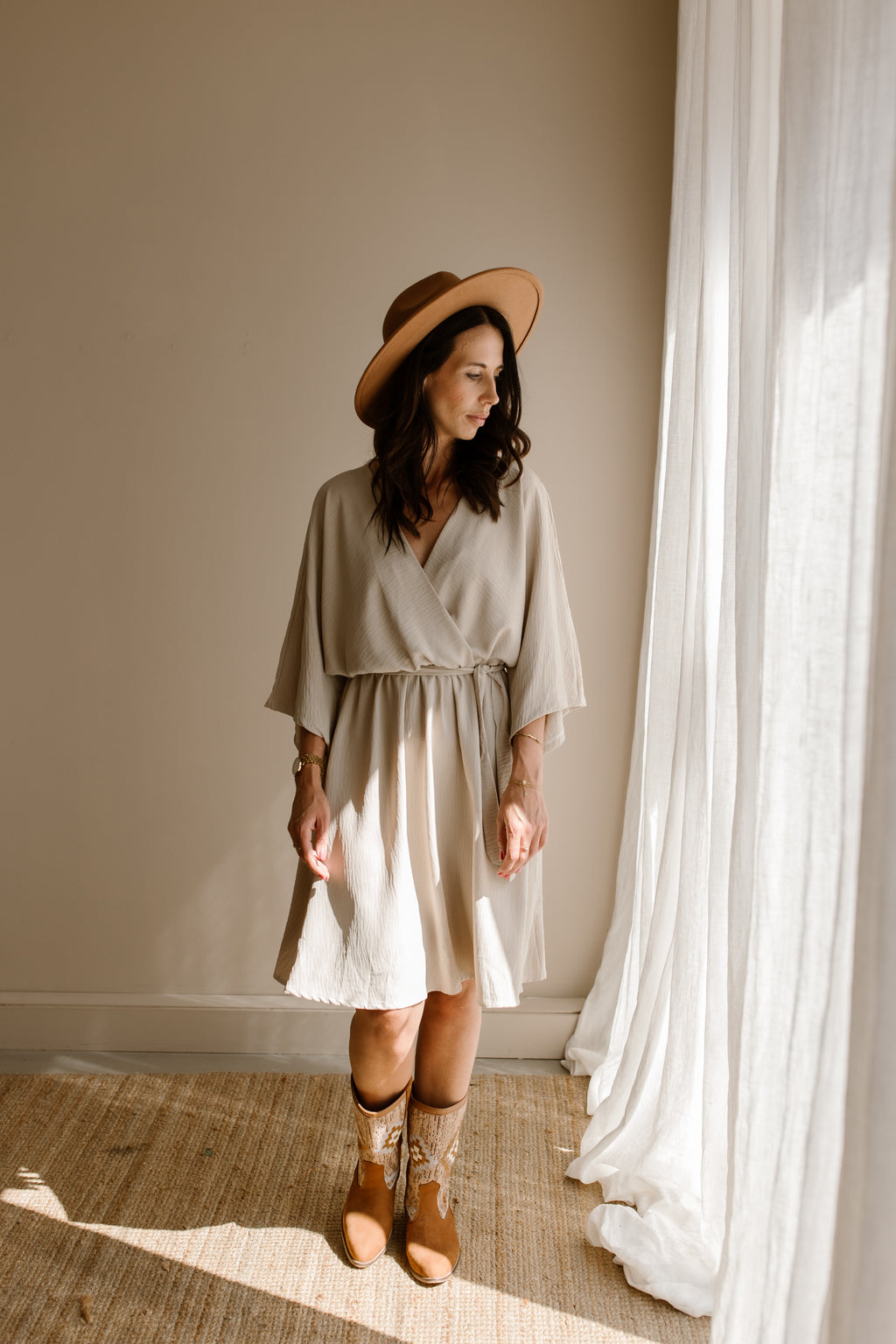 Dress Noortje beige
