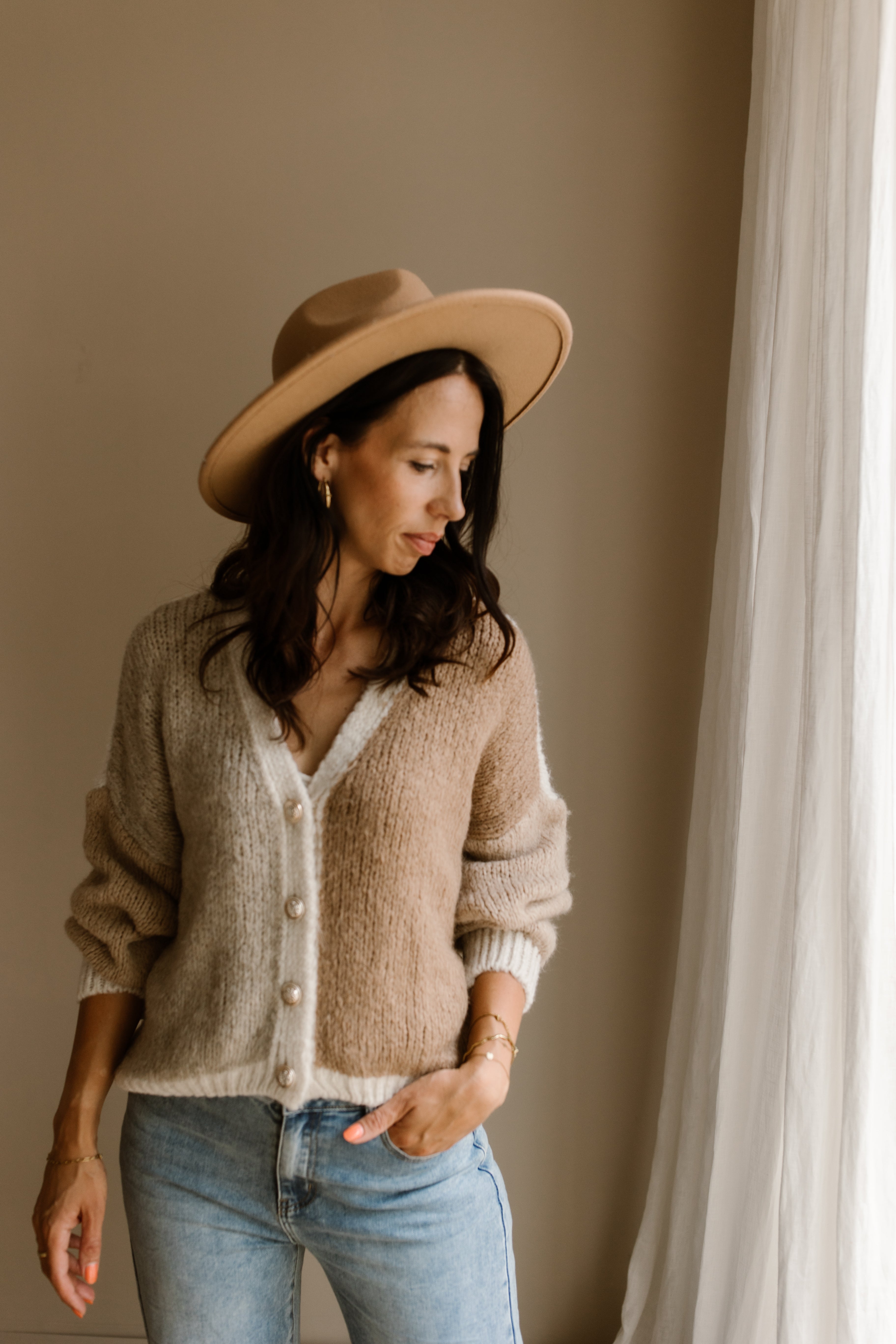 Vest Hanne Camel
