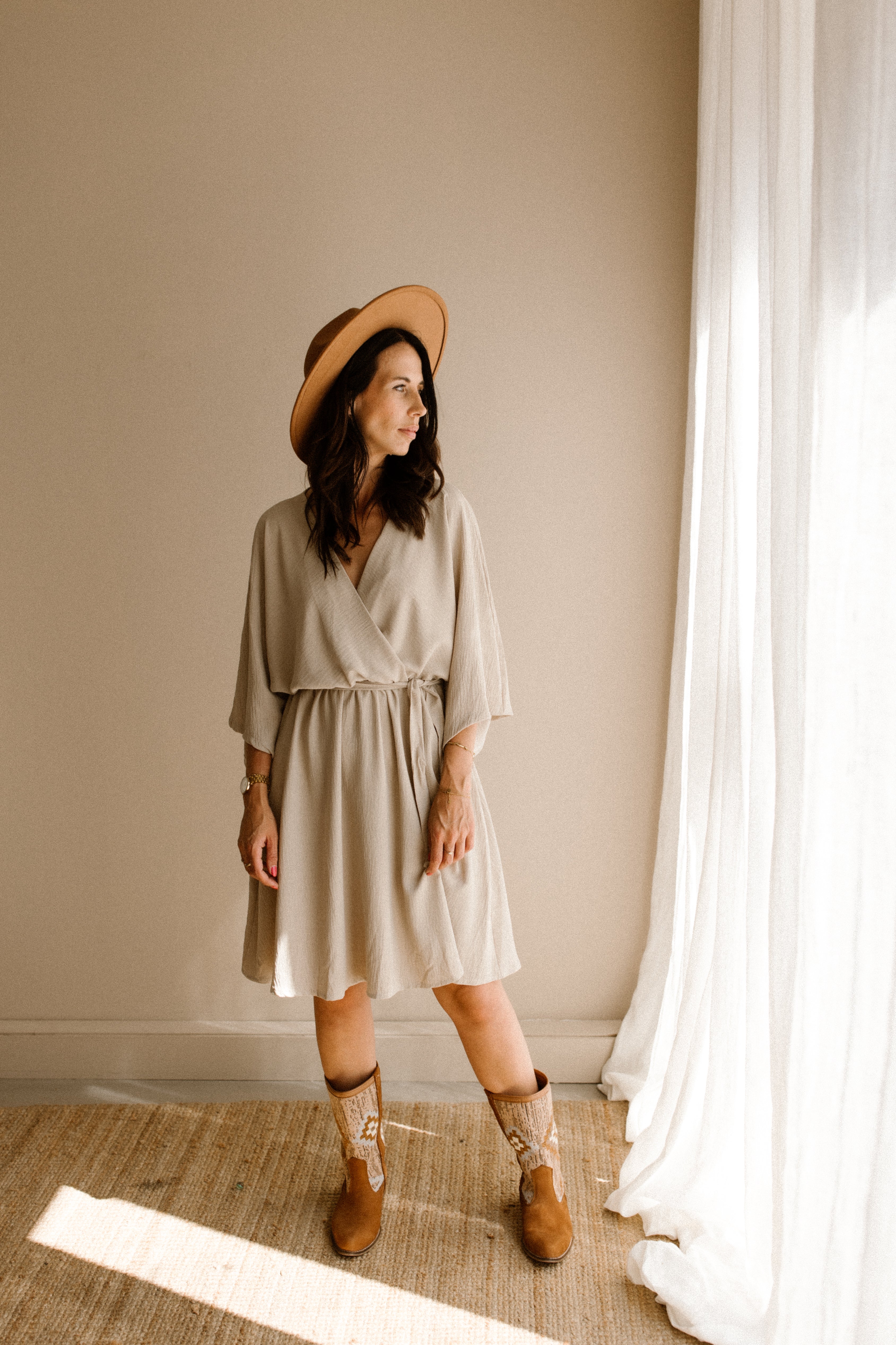 Dress Noortje beige