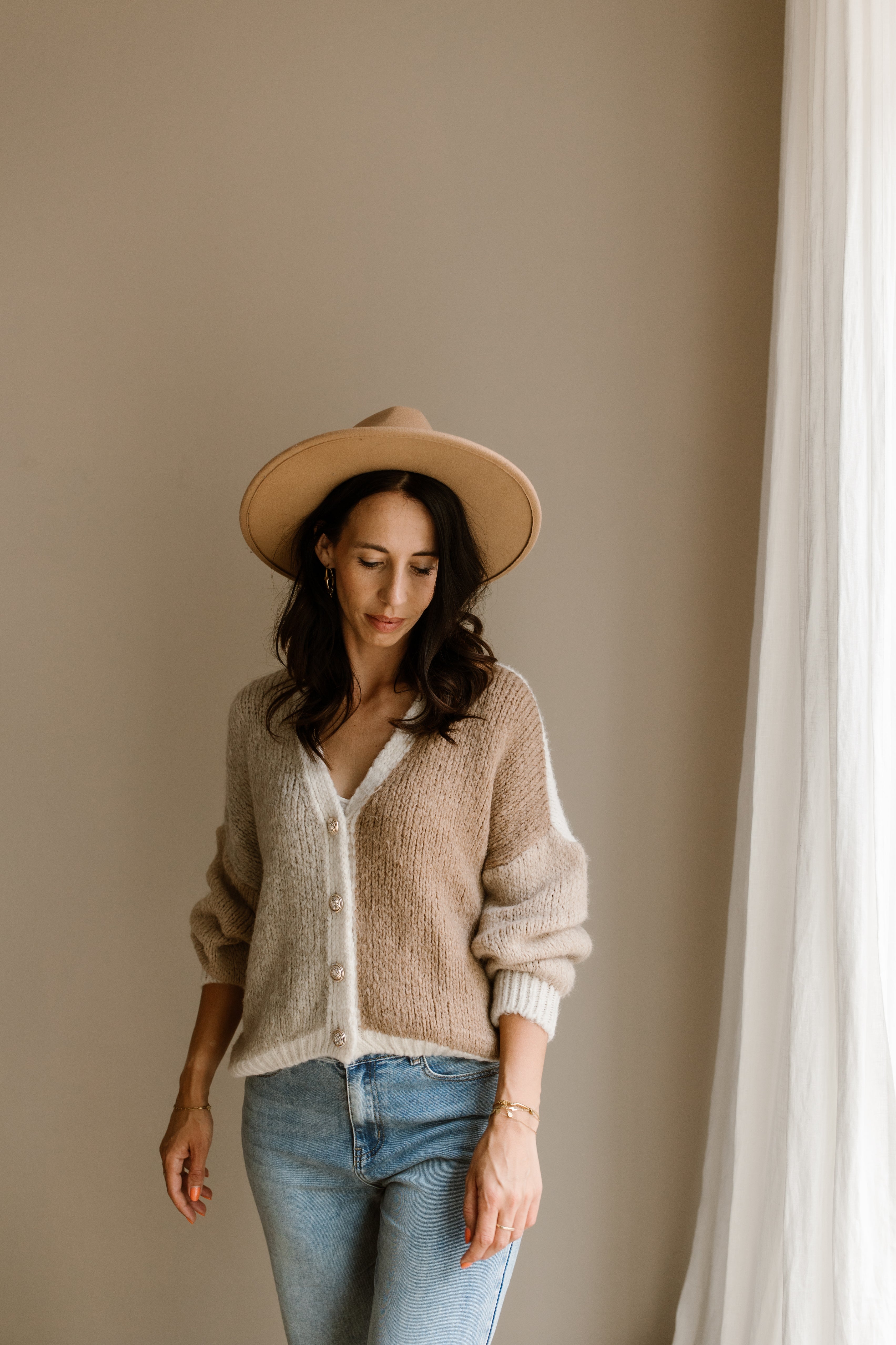 Vest Hanne Camel