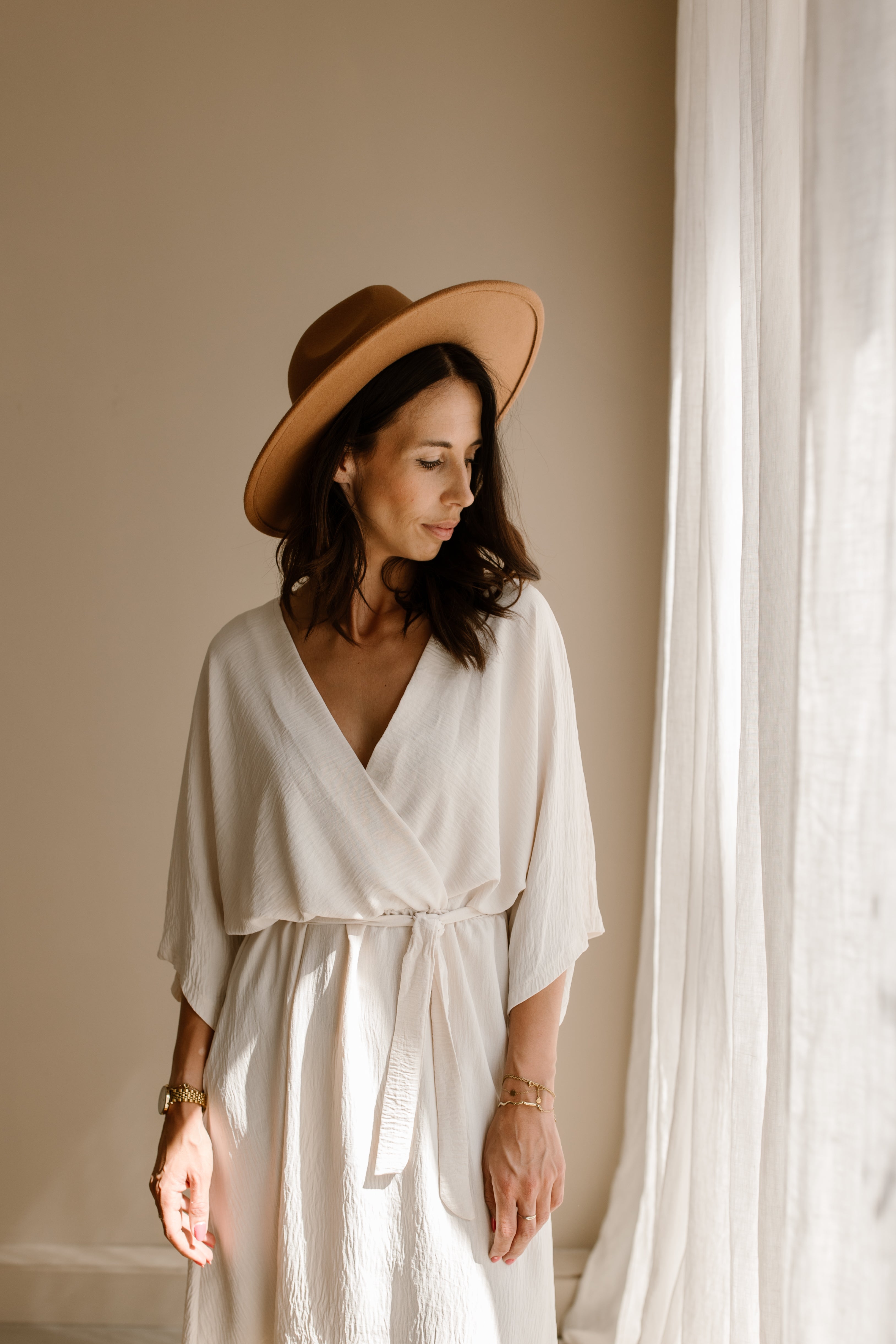 Jurk Noortje Off white