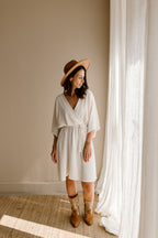 Jurk Noortje Off white