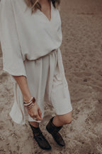 Jurk Noortje Off white