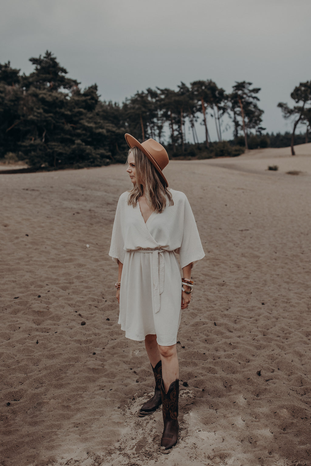Jurk Noortje Off white