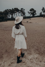Jurk Noortje Off white