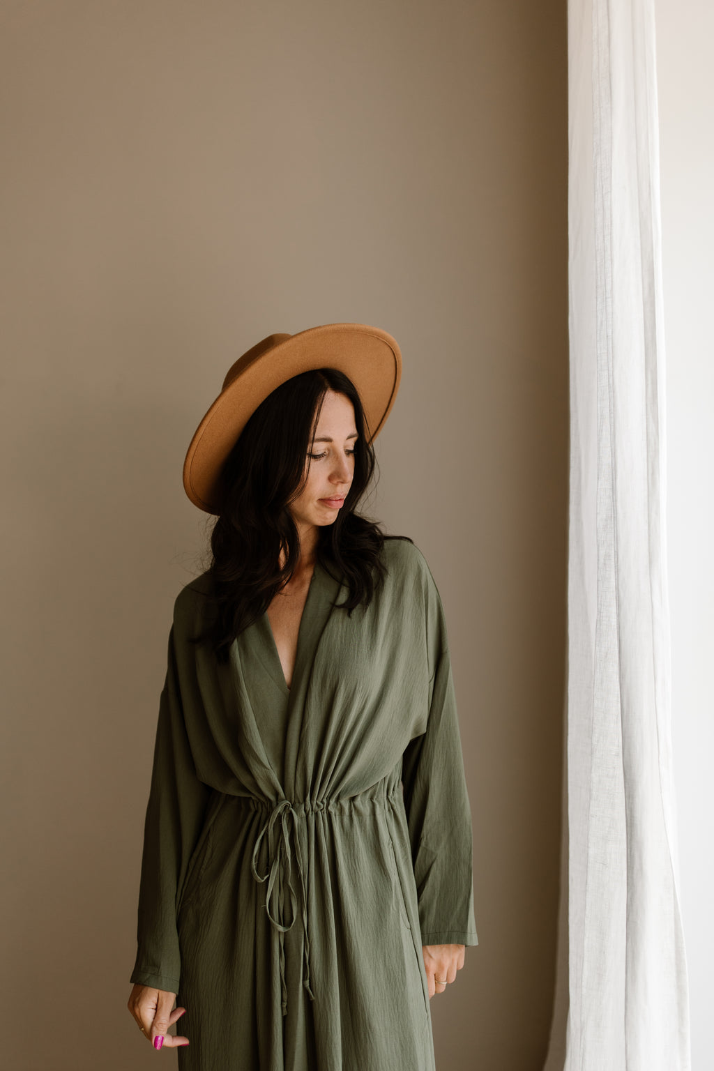 Caftan Jane Vert Armée