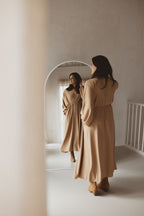 Jurk Luus Licht Camel