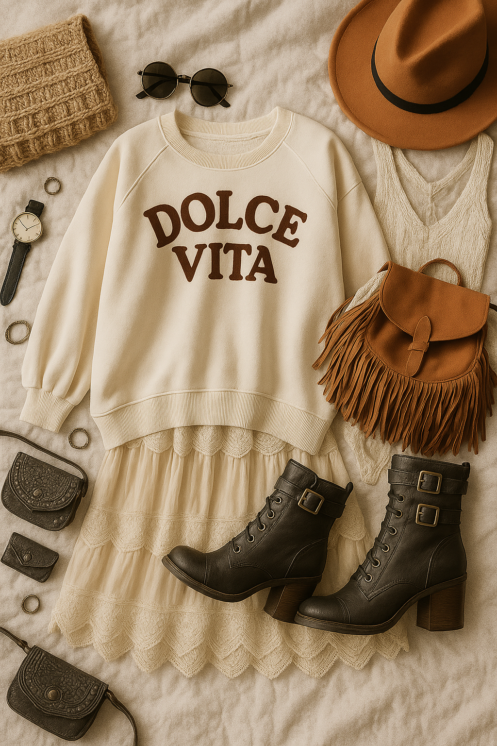 Trui Dolce Vita Beige