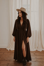 Kimono Ava Donker Bruin