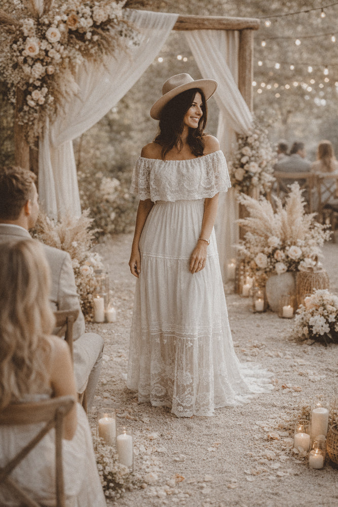 Robe Mia crème