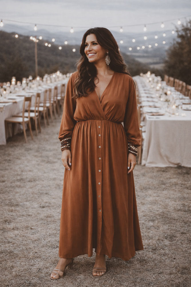 Dress lola dark brown
